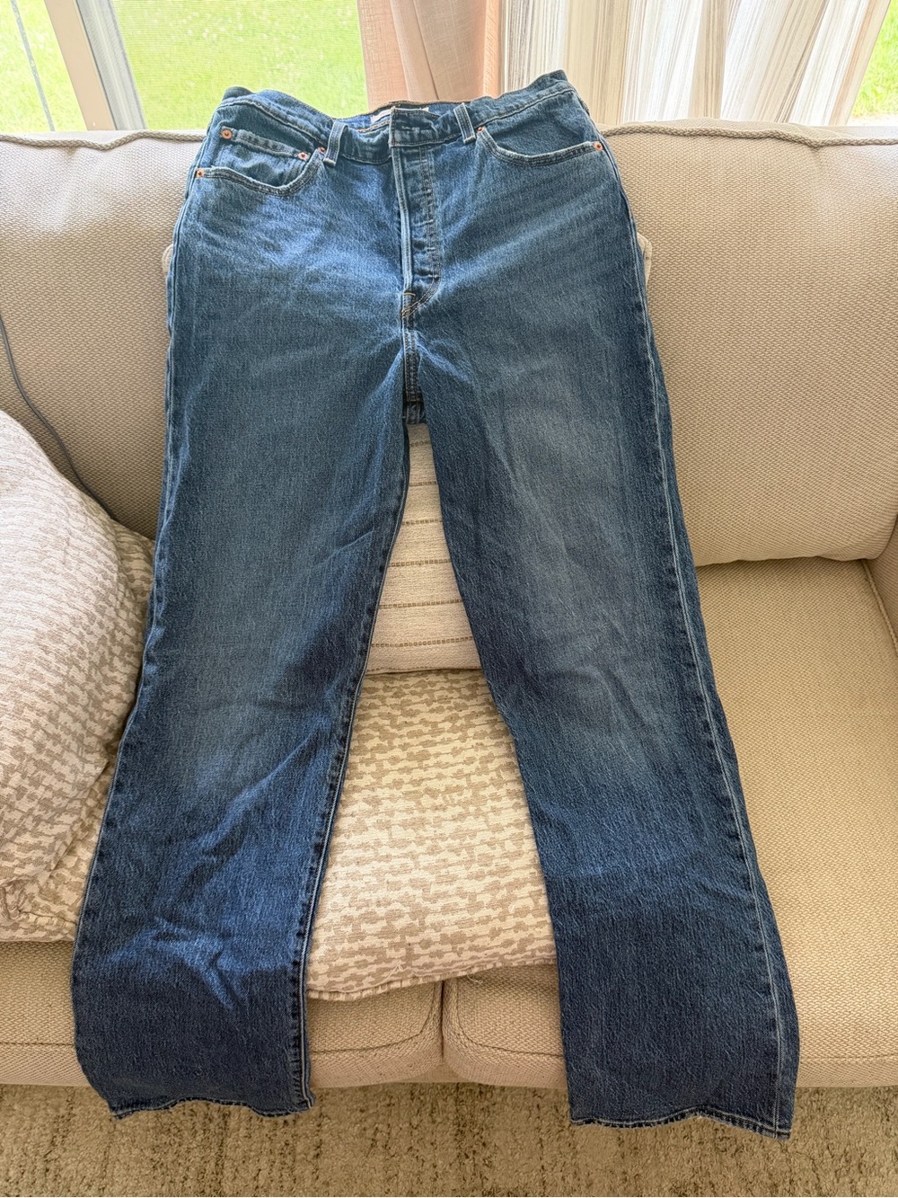 Levi's High Rise Women's Jeans - Dark Blue Denim